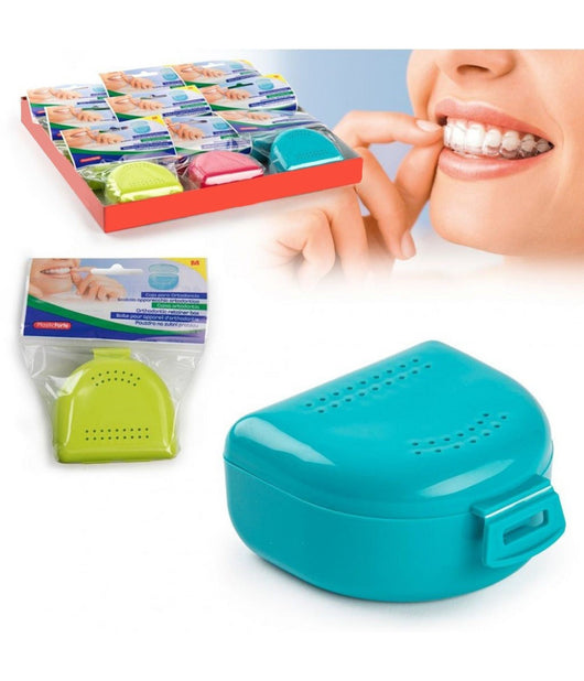 Scatola Box Contenitore Per Apparecchio Denti Ortodontico N2 Bite Medio 12636         