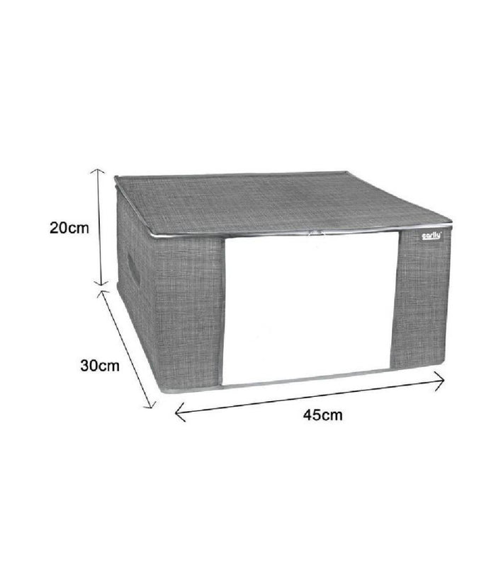 Scatola Box Salvaspazio Portatutto Contenitore Organizer 45 X 30 X 20 Cm 69709         