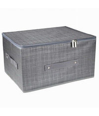 Scatola Box Salvaspazio Portatutto Contenitore Organizer Cerniera 51x40x24cm 79417         
