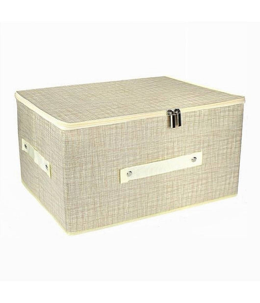 Scatola Box Salvaspazio Portatutto Contenitore Organizer Cerniera 79415 35x26x20cm         