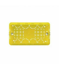 Scatola Cassetta Di Derivazione Combinata Da Incasso Muro 4 Posti Fg10004         