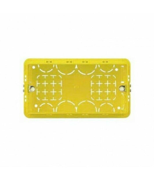 Scatola Cassetta Di Derivazione Combinata Da Incasso Muro 4 Posti Fg10004         