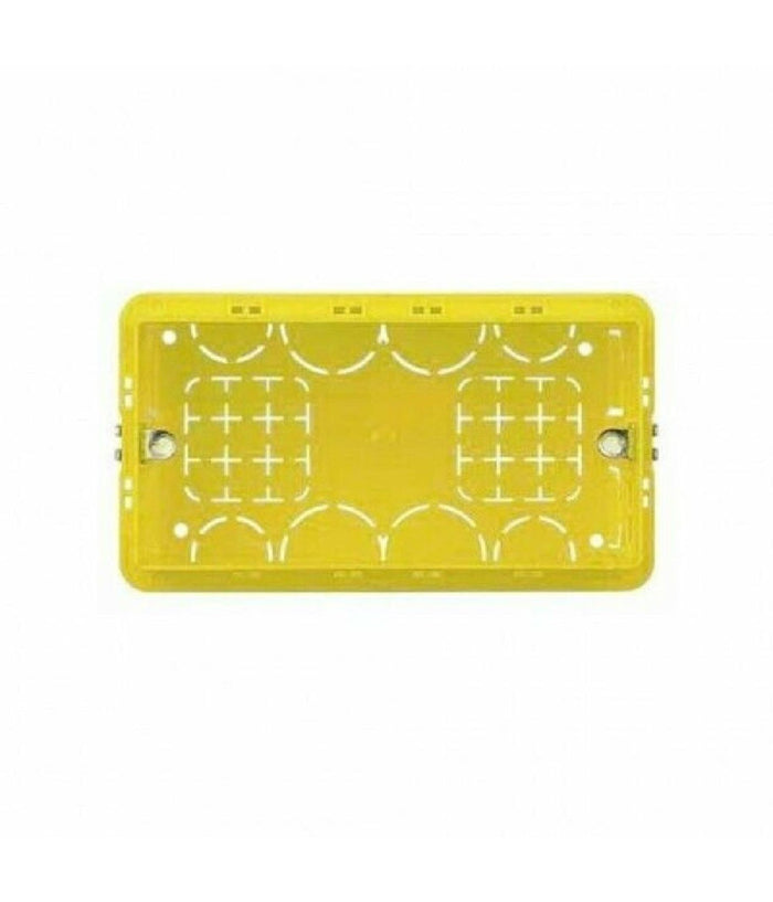 Scatola Cassetta Di Derivazione Combinata Da Incasso Muro 4 Posti Fg10004         