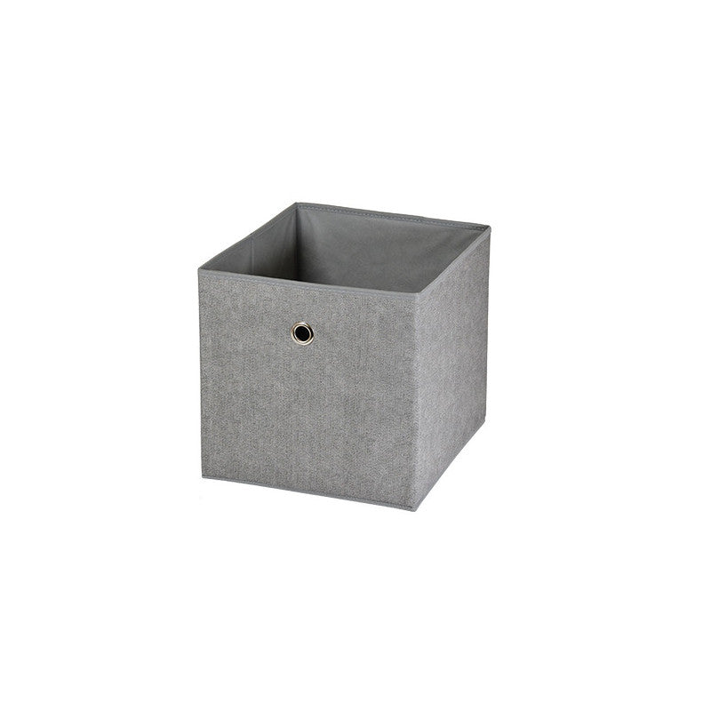 Scatola cubica in TNT 32×32×32 cm per armadi e scaffali pieghevole – DOMO LIVING