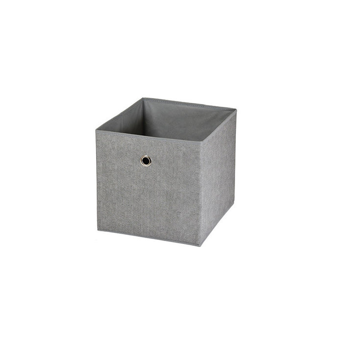 Scatola cubica in TNT 32×32×32 cm per armadi e scaffali pieghevole – DOMO LIVING