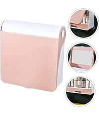 Scatola Espositore Organizer Trucco Contenitore Per Cosmetici Porta Trucchi Rosa         