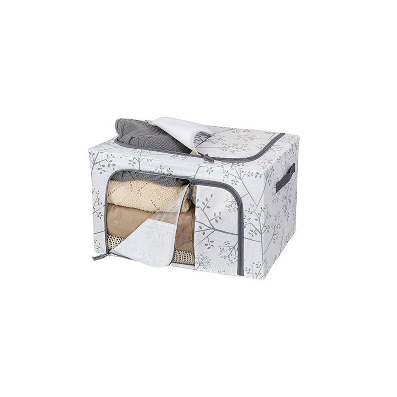 Scatola in vinile doppia apertura 50×38×30 cm con oblò trasparente – DOMO LIVING