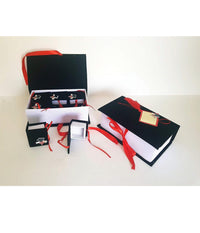 Scatola Libro Con 12pz Bomboniera Bomboniere Cappello Tesi Scatolina Portaconfetti Laurea         