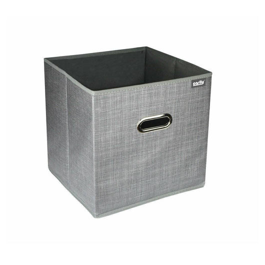 Trade Shop - Scatola Porta Documenti D'archiviazione Ufficio Box Portatutto 31x31x31cm 69688 -