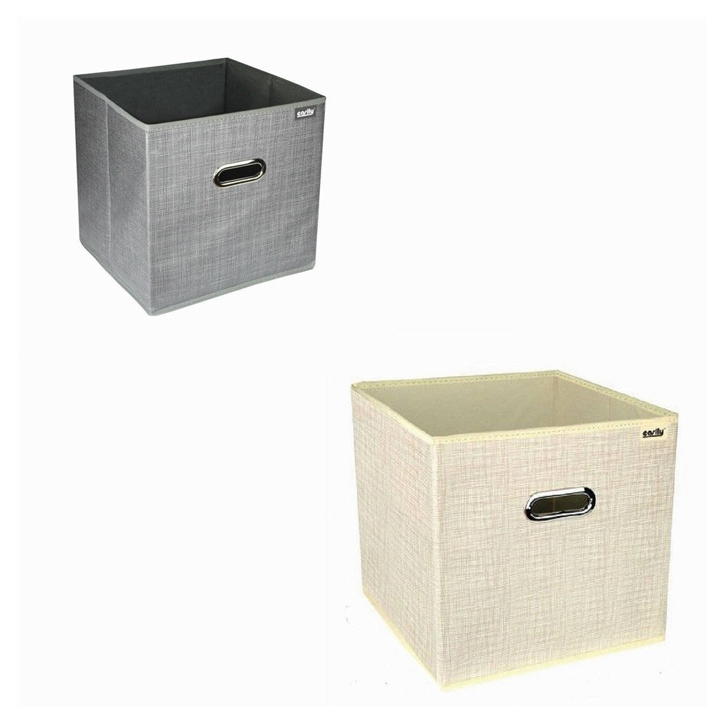 Trade Shop - Scatola Porta Documenti D'archiviazione Ufficio Box Portatutto 31x31x31cm 69688 -