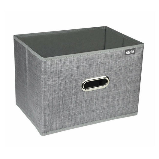 Trade Shop - Scatola Porta Documenti Di Archiviazione Ufficio Box Portatutto 33x23x23cm 69687 -