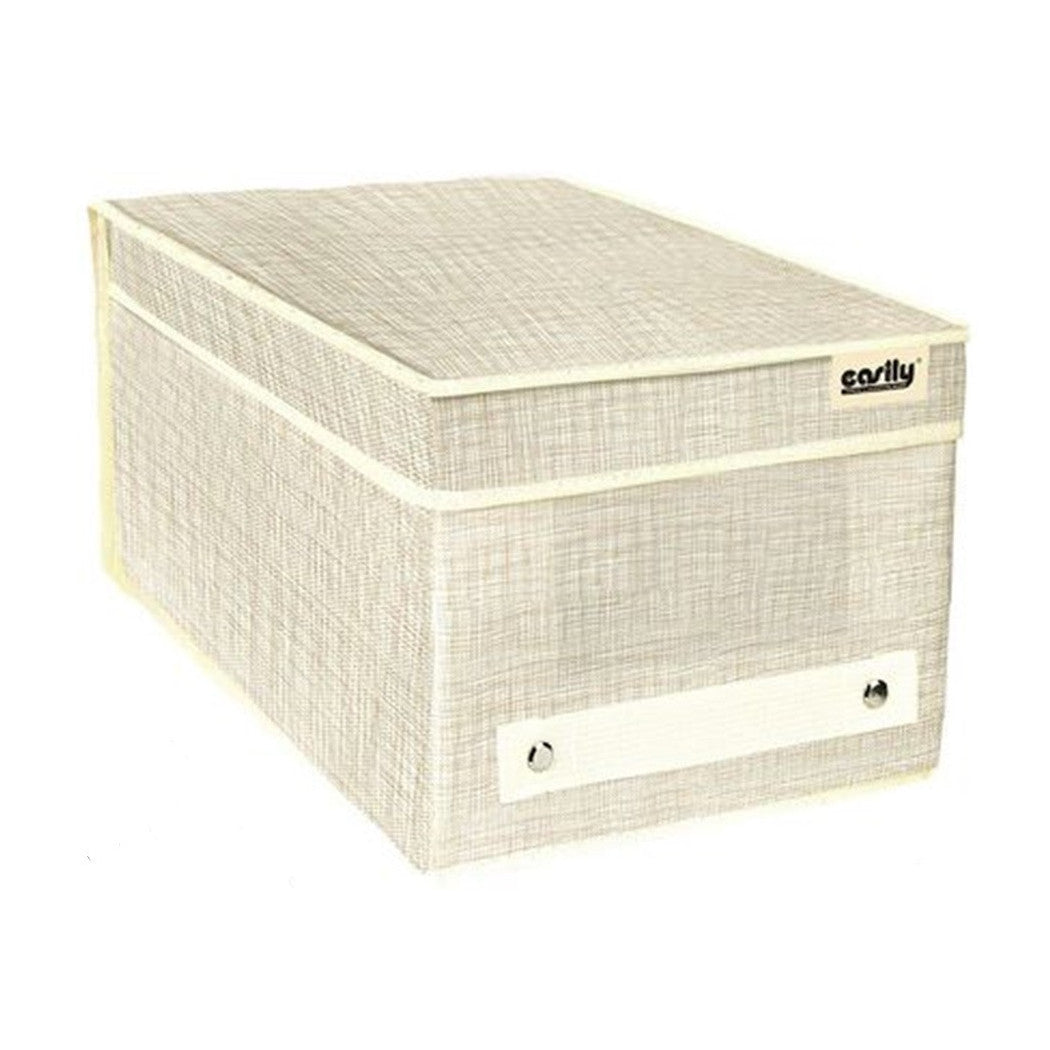 Trade Shop - Scatola Portadocumenti Da Ufficio Box Organizer Portatutto 18 X 33 X 15 Cm 69689 -