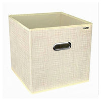 Trade Shop - Scatola Portadocumenti Di Archiviazione Ufficio Box Portatutto 25x25x25cm 69686 -