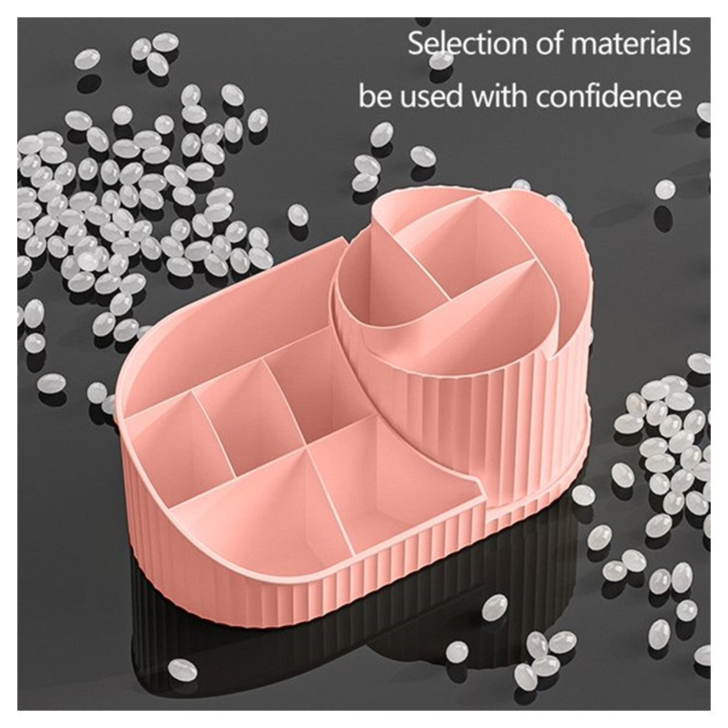 Trade Shop - Scatola Portaoggetti Da Scrivania Porta Rossetti Cosmetici Cancelleria Penne Per Toletta -