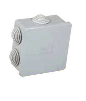 Scatola Stagna Con Passacavi Coperchio A Pressione 80 X 80 X 40 Mm Ip44         