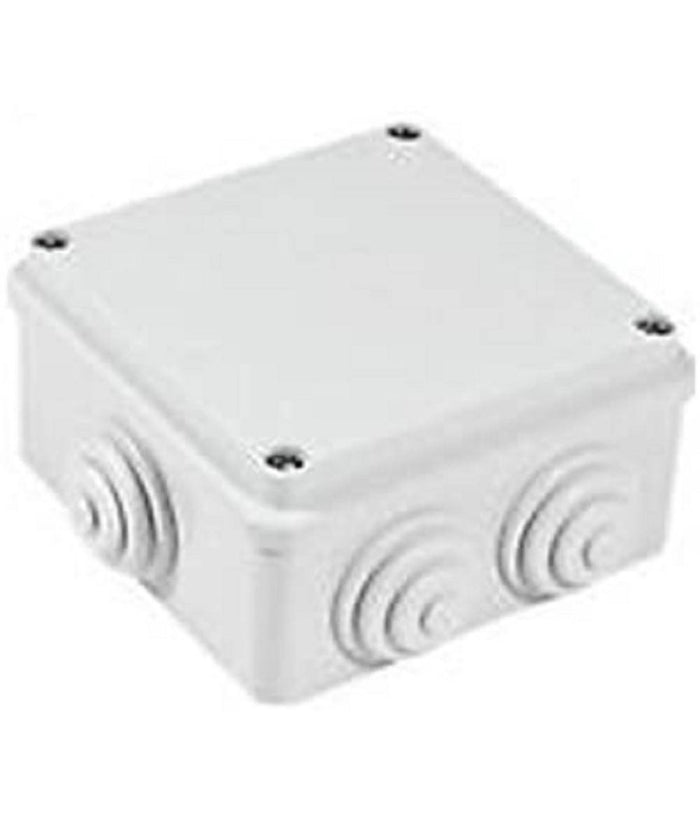 Scatola Stagna Di Derivazione Passacavi Coperchio Con Viti 100x100x50mm Ip55         