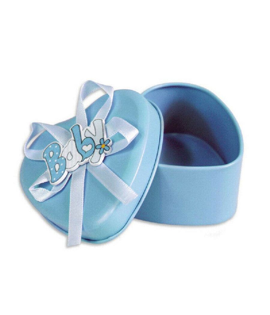 Scatoline Portaconfetti 36 Pezzi Cuore Nascita Battesimo Bomboniera Bimbo Bimba         