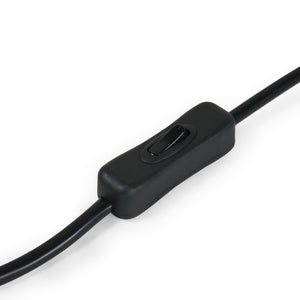 Lampada da Tavolo Snow con Paralume Cilindrico e Stelo Decorativo - Bianco / Cromo lux.pro