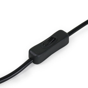 Lampada da comodino e14 metallo tessile 43 cm bianco e cromo 03_0002514