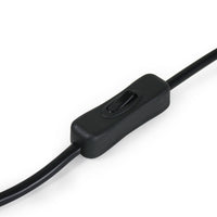 Lampada da Tavolo San Francisco Paralume Cilindrico e Stelo Decorativo - Nero/Cromato lux.pro