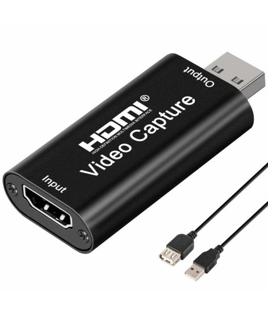 Scheda Acquisizione Video Connessione Usb Hdmi Video Capture Hd Tv 4k Q-h165 Pc         
