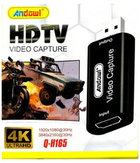 Scheda Acquisizione Video Connessione Usb Hdmi Video Capture Hd Tv 4k Q-h165 Pc         