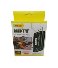 Scheda Acquisizione Video Connessione Usb Hdmi Video Capture Hd Tv 4k Q-h165 Pc         