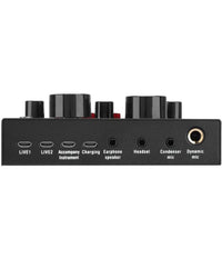 Scheda Audio Suono Esterna Bluetooth Usb Per Streaming Live Su Cellulare Q-mic1         