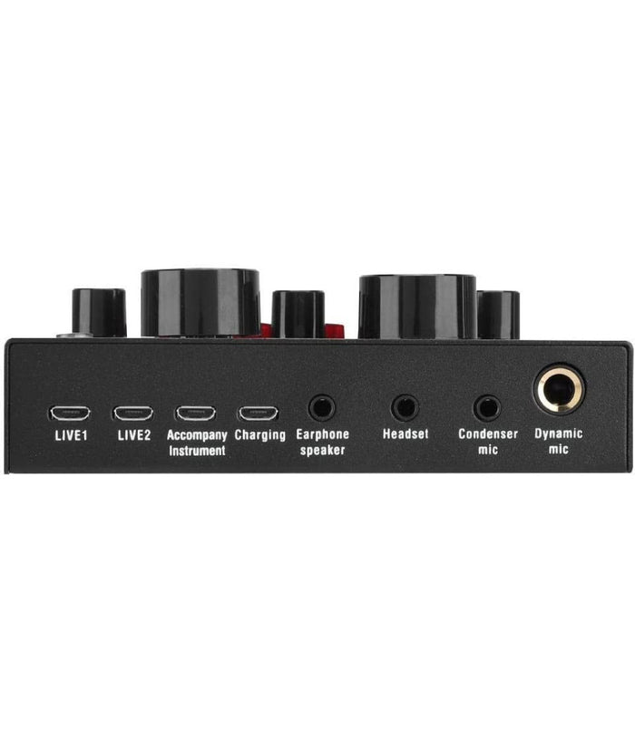 Scheda Audio Suono Esterna Bluetooth Usb Per Streaming Live Su Cellulare Q-mic1         