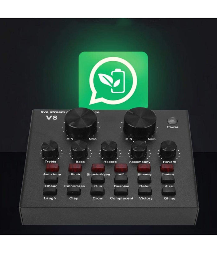 Scheda Audio Suono Esterna Bluetooth Usb Per Streaming Live Su Cellulare Q-mic1         