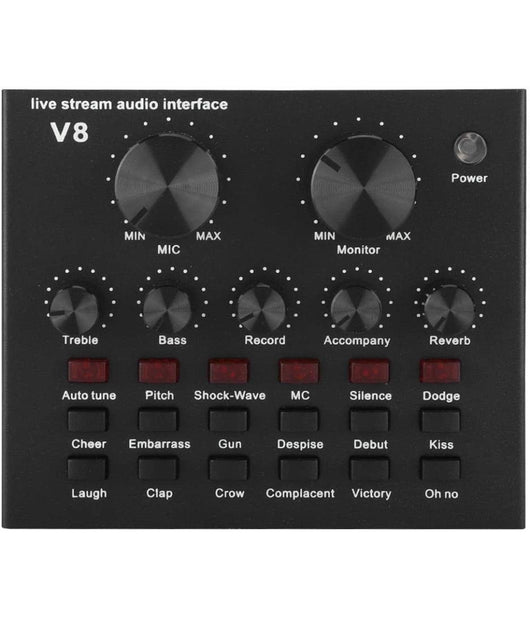 Scheda Audio Suono Esterna Bluetooth Usb Per Streaming Live Su Cellulare Q-mic1         