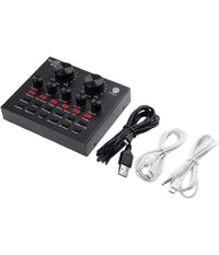 Scheda Audio V8 Cambia Voce Conversione Effetti Sonori Mixer Registrazione Usb         