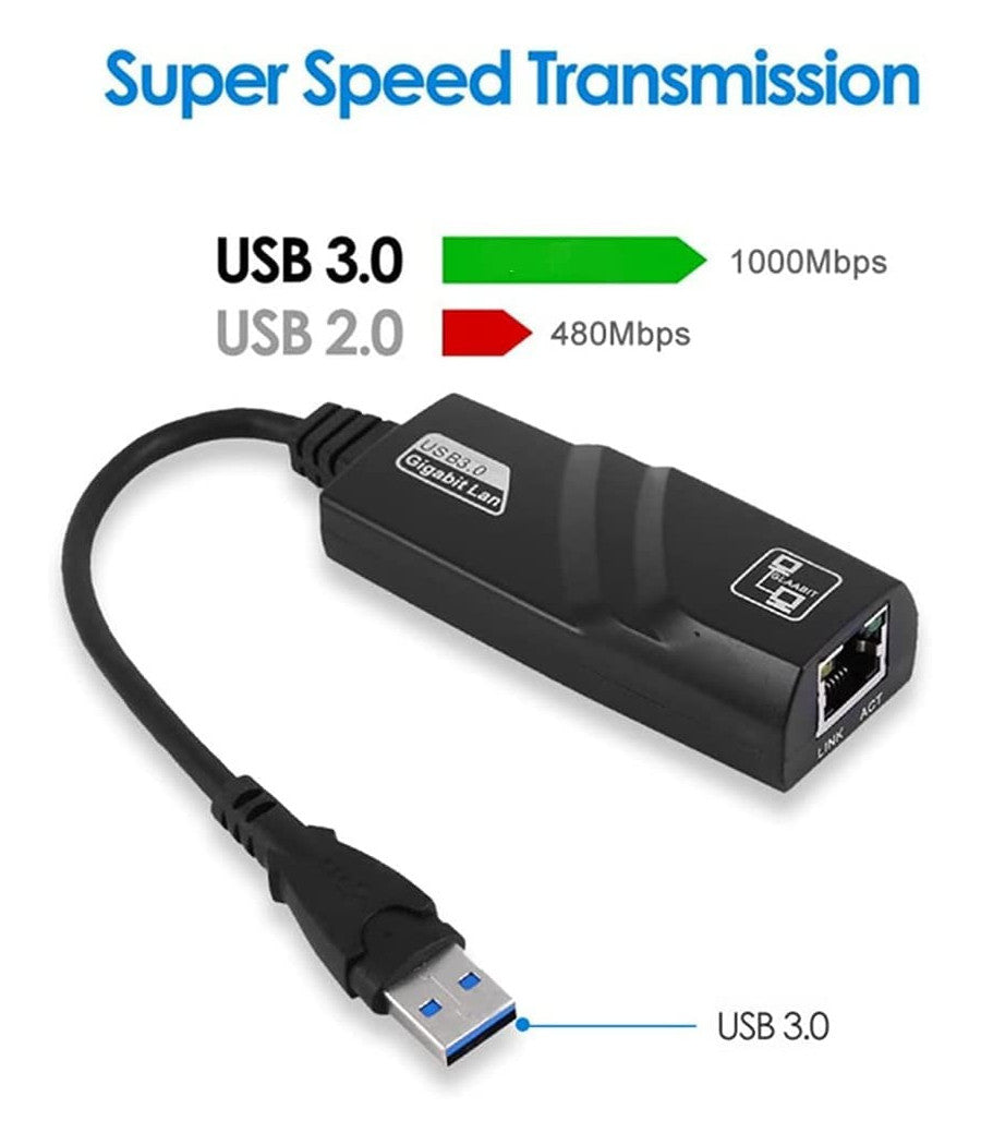 Scheda Da Usb A Internet Abs Stabile Ambientale Usb 3.0 Gigabit Ethernet Q-c28         