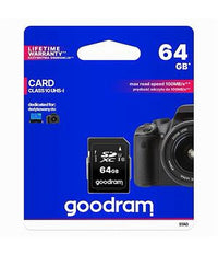 Scheda Di Memoria Sd Card 64 Gb Sdxc Per Videocamere Classe 10 Uhs-i S1a0-64gb         