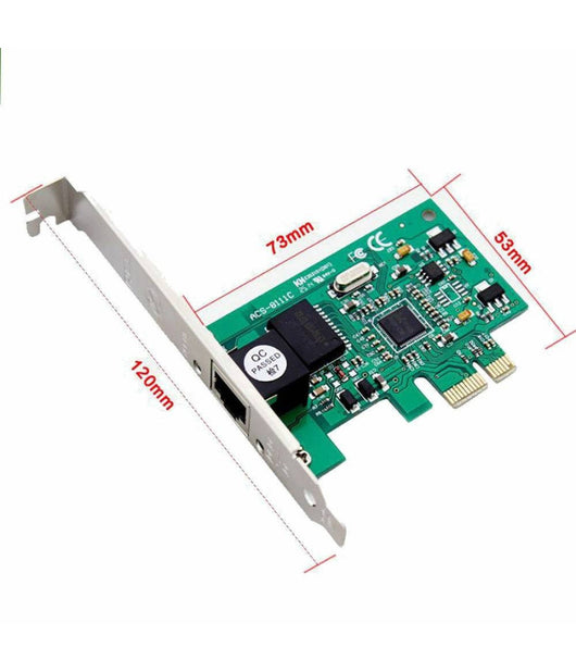 Scheda Di Rete Pci-e Express Gigabit Network Card Drive Free Installation Pci-e1000m         