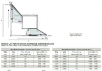 Box Doccia EASYFLEX 6mm Porte Scorrevoli Anticalcare H200 - 74x79