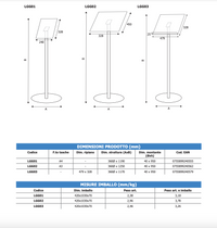 Espositore in plexiglass A4