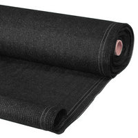 IDMarket - Schermo privacy pesante 1,8 x 10 M nero 400 gr/m² top di gamma
