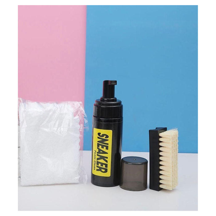 Trade Shop - Schiuma Detergente Per La Pulizia Di Scarpe Sneaker Cleaning Senza Risciacquo -