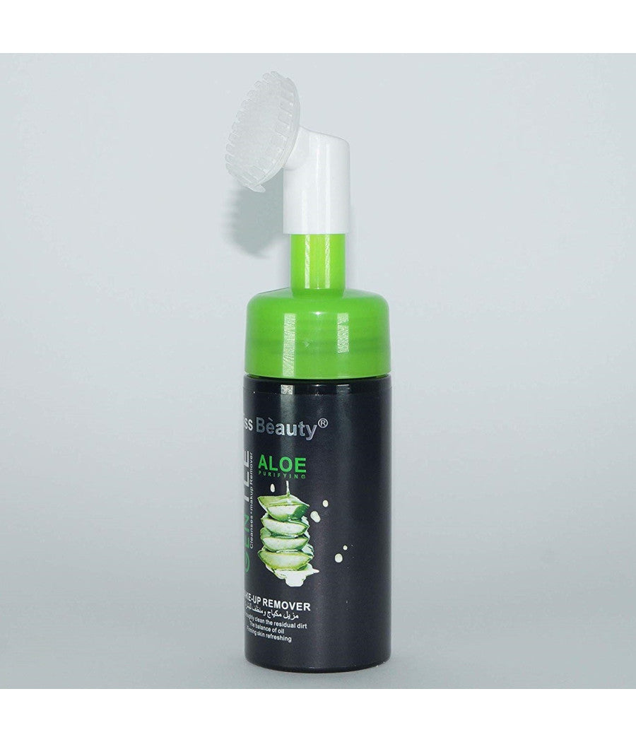 Schiuma Detergente Viso Aloe 150ml Idrata Cura Pelle Struccante Make Up Trucco         
