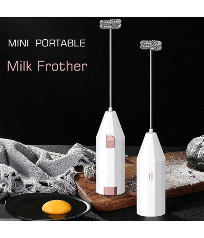 Schiumino Frullino Montalatte Schiumalatte Per Cappuccino Caffè Latte A Batteria         