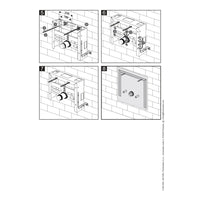 Schwab sostegno modulo universale per bidet sospeso con sostegno per pareti in muratura