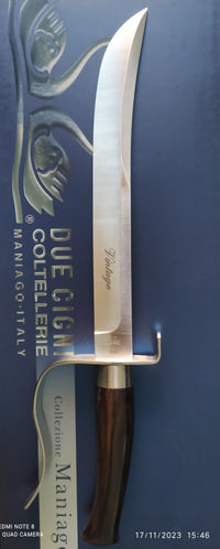 SCIABOLA DEL SOMMELIER, INOX XSKS MANICO IN EBANO, Due Cigni