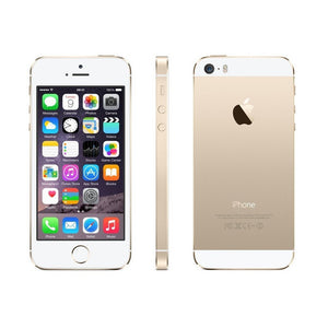 Trade Shop - Scocca Panello Posteriore Oro Back Cover Tasti Tasto Volume Slot Sim Iphone 5s -