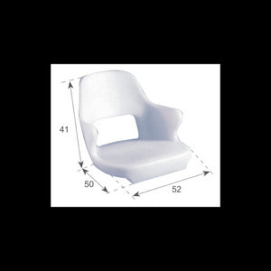 SCOCCA POLIETILENE BIANCO