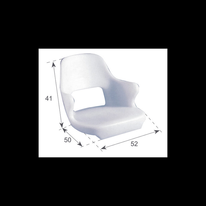 SCOCCA POLIETILENE BIANCO