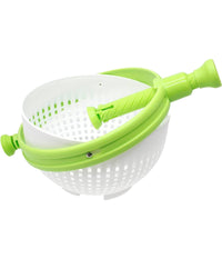 Scolapasta 2in1 Centrifuga Per Lavare Insalata Lava Frutta E Verdura Cesto Scola         