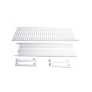 Scolapiatti Acciaio Plasticato cm 86X23