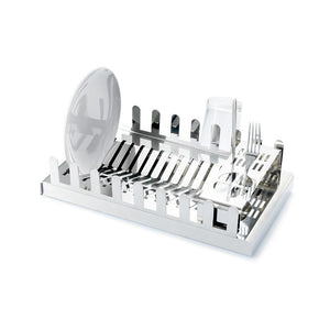 Scolapiatti da appoggio acciaio inox, DROP INOX