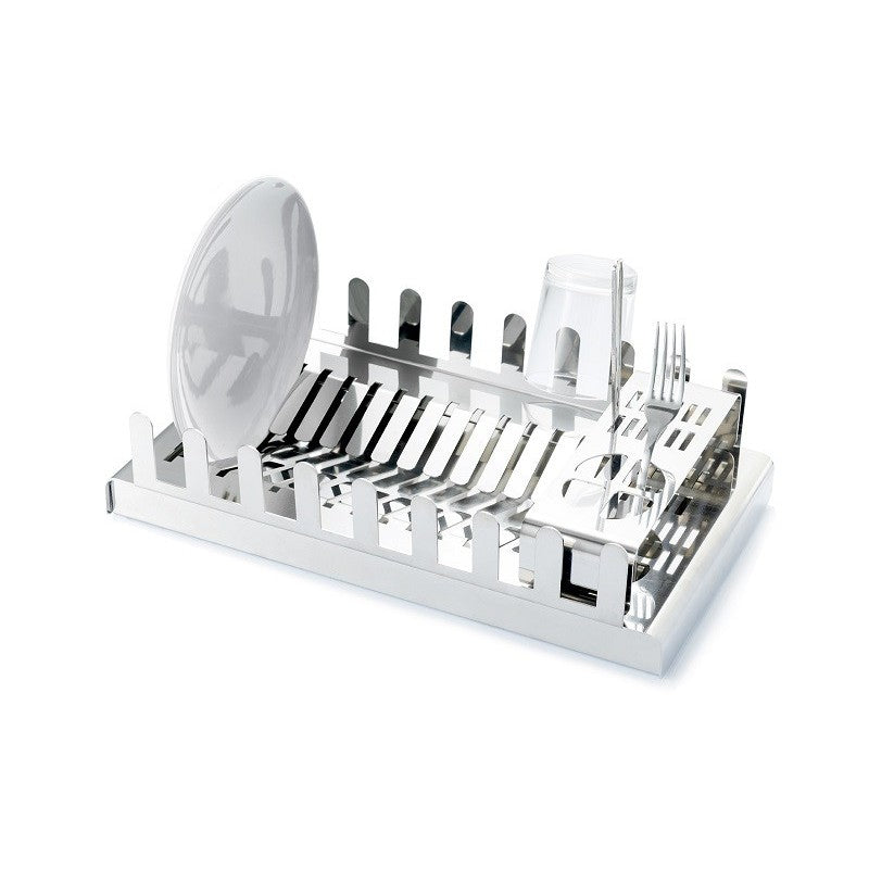 Scolapiatti da appoggio acciaio inox, DROP INOX